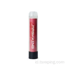Maskking Pro Max 1500 Puffs LED E-rokok sekali pakai